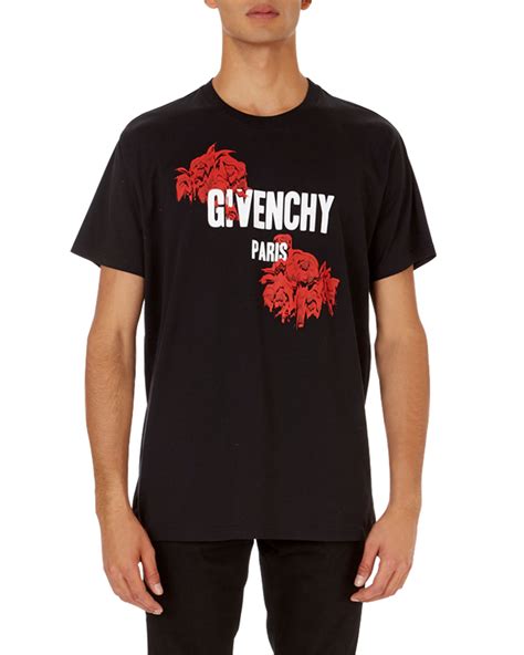 givenchy t-shirt men's stars|givenchy graphic t shirt.